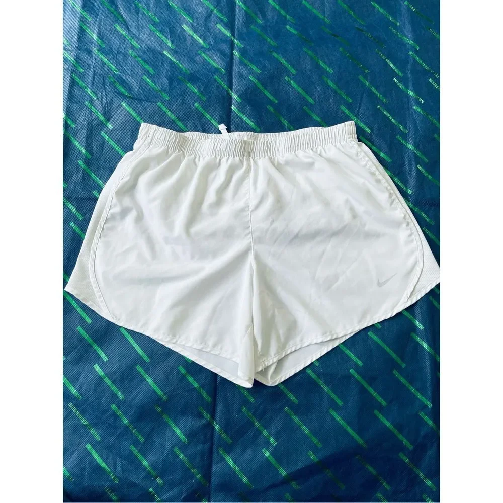Nike Dri-Fit running shorts white size XL - Picture 1 of 6